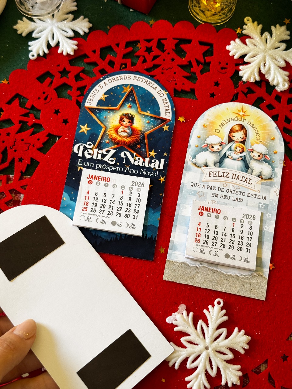 Kit 10 Calendários 2026 Personalizados (Mimo Útil)