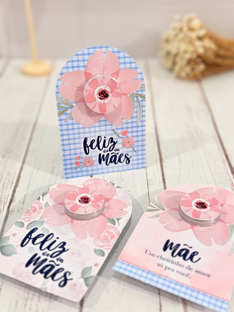 Card com pote de creme 10 unidades